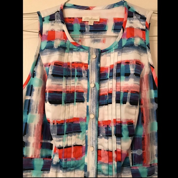 Multi Color Shoshanna Dress - Picture 3 of 3